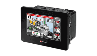 Moduláris PLC + HMI, Unitronics Unistream 7"